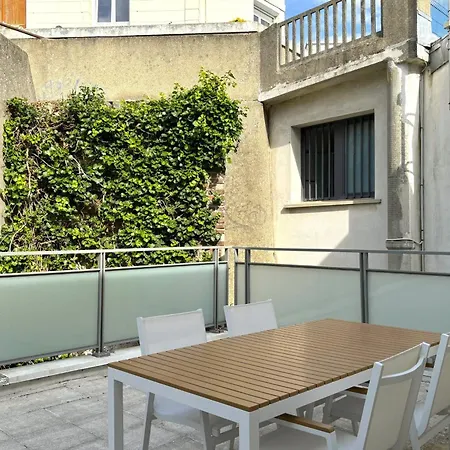 Le French Riviera - Vue - Terrasse - Parking شقة *